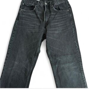 ZARA Black Straight Jeans